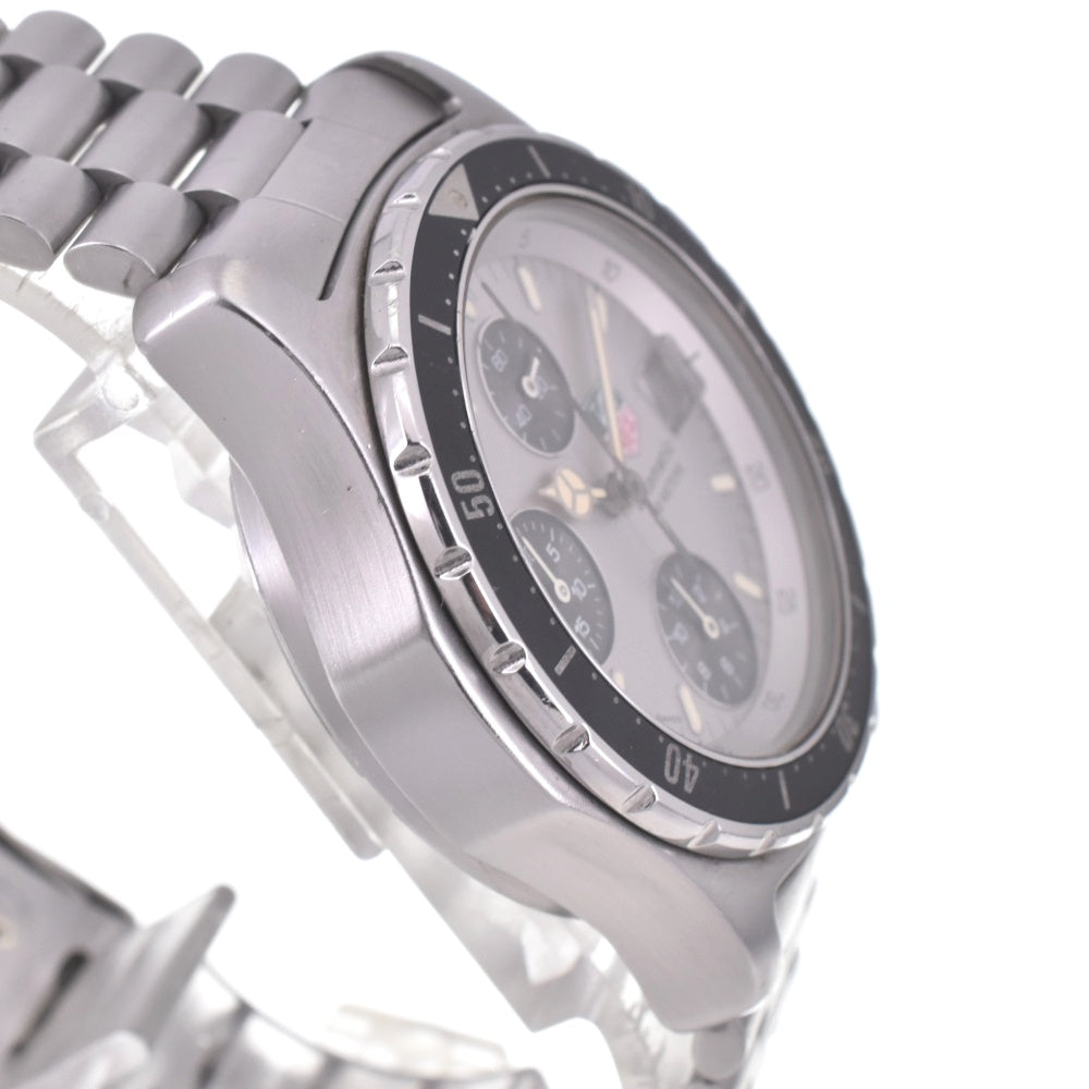 TAG HEUER 2000 series 870.206 vintage Chronograph Date Gray / black Dial Automatic Men's
 Watch G#142322