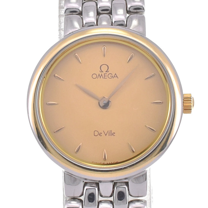 OMEGA De Ville 7261.11 gold Dial Quartz Ladies
 Watch G#142324