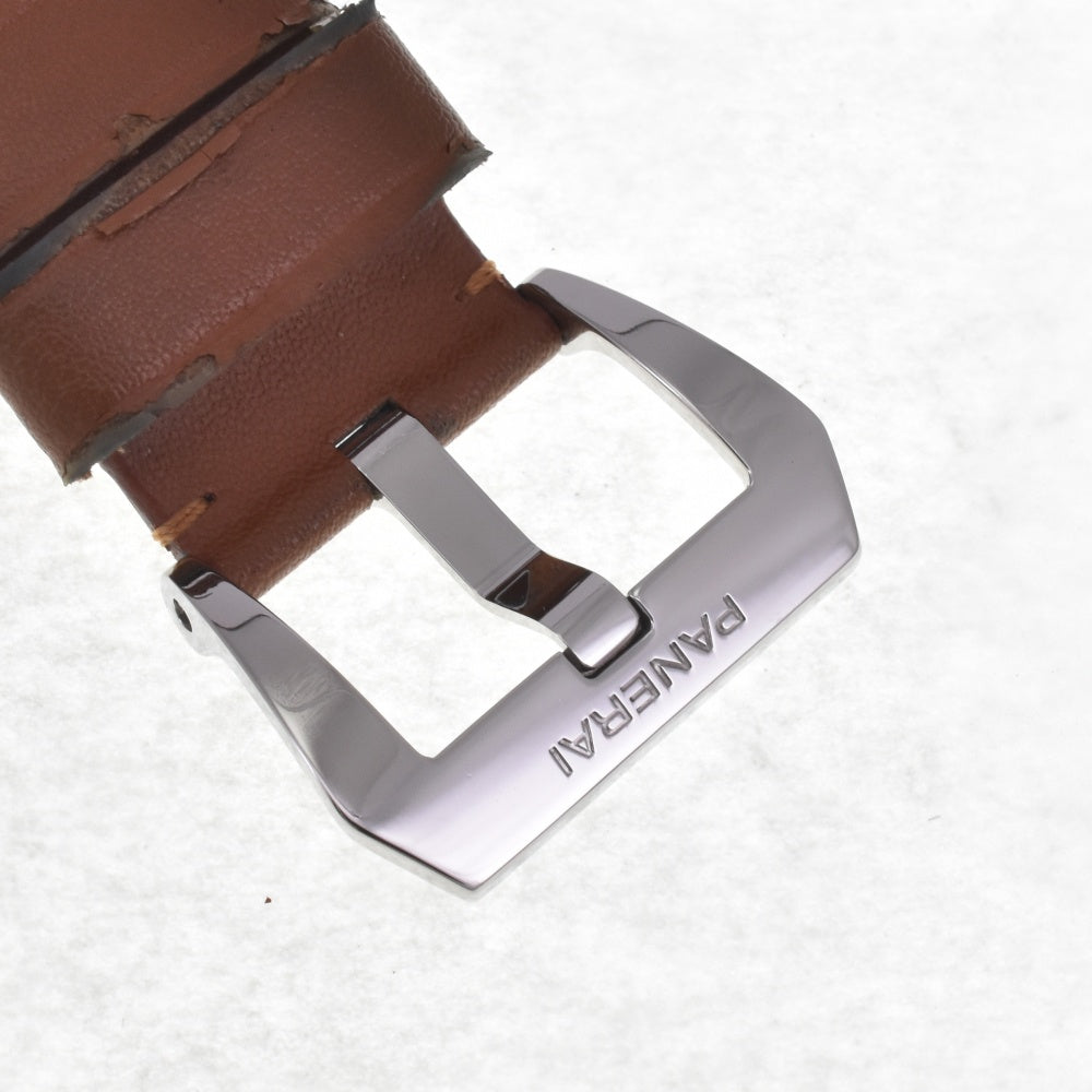 with paper PANERAI Luminor base logo acciaio PAM00630 white Dial Hand Winding Men's
 Watch G#142330