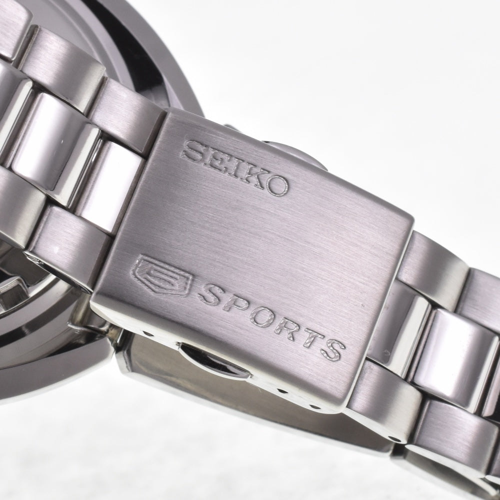 SEIKO Seiko 5 sports 7S36-0060 Day date Orange Dial Automatic Men's
 Watch H#142334