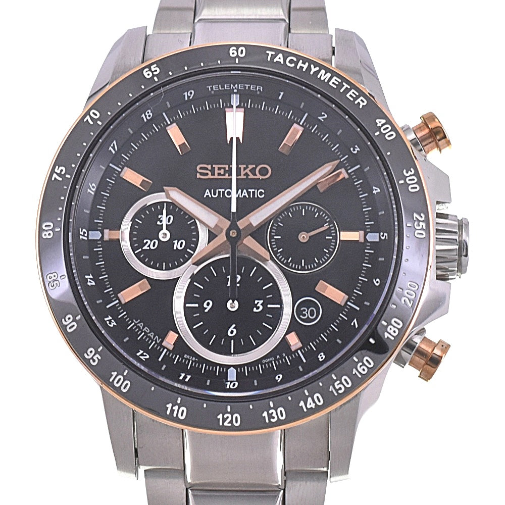 SEIKO Brights Phoenix SAGK013 Chronograph black Dial Automatic Men's
 Watch K#142335