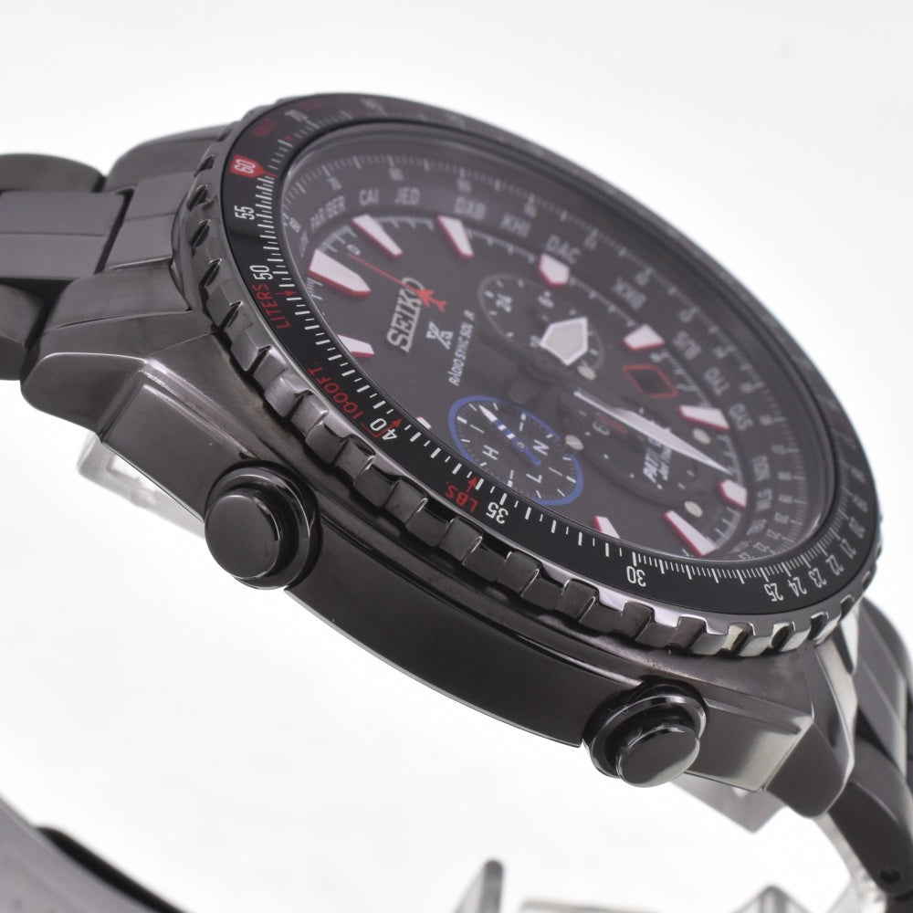 SEIKO Prospex Patriot Jet Team Model SSG007PX/8B92-0AM0 black Dial Radio Sync Solar Men's
 Watch G#142337
