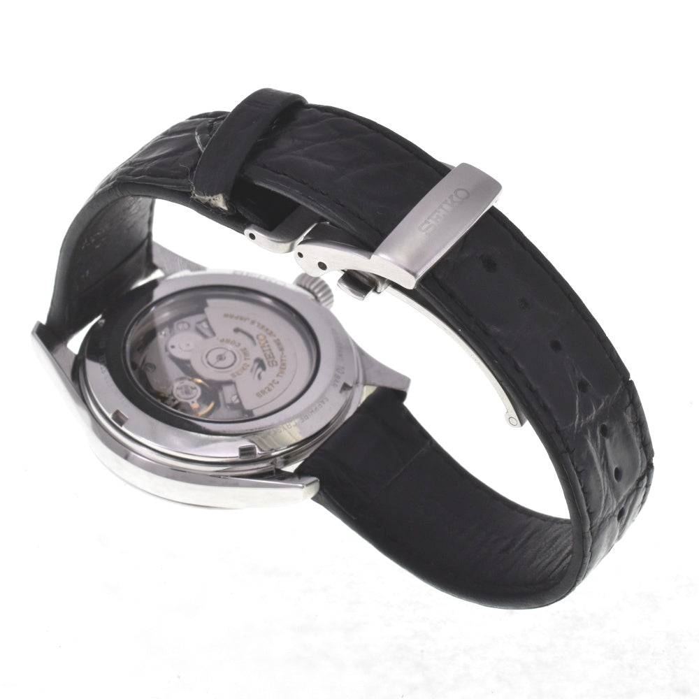 with paper SEIKO Presage enamel dial SARW035/6R27-00L0 Power reserve date white Dial Automatic Men's
 Watch G#142339