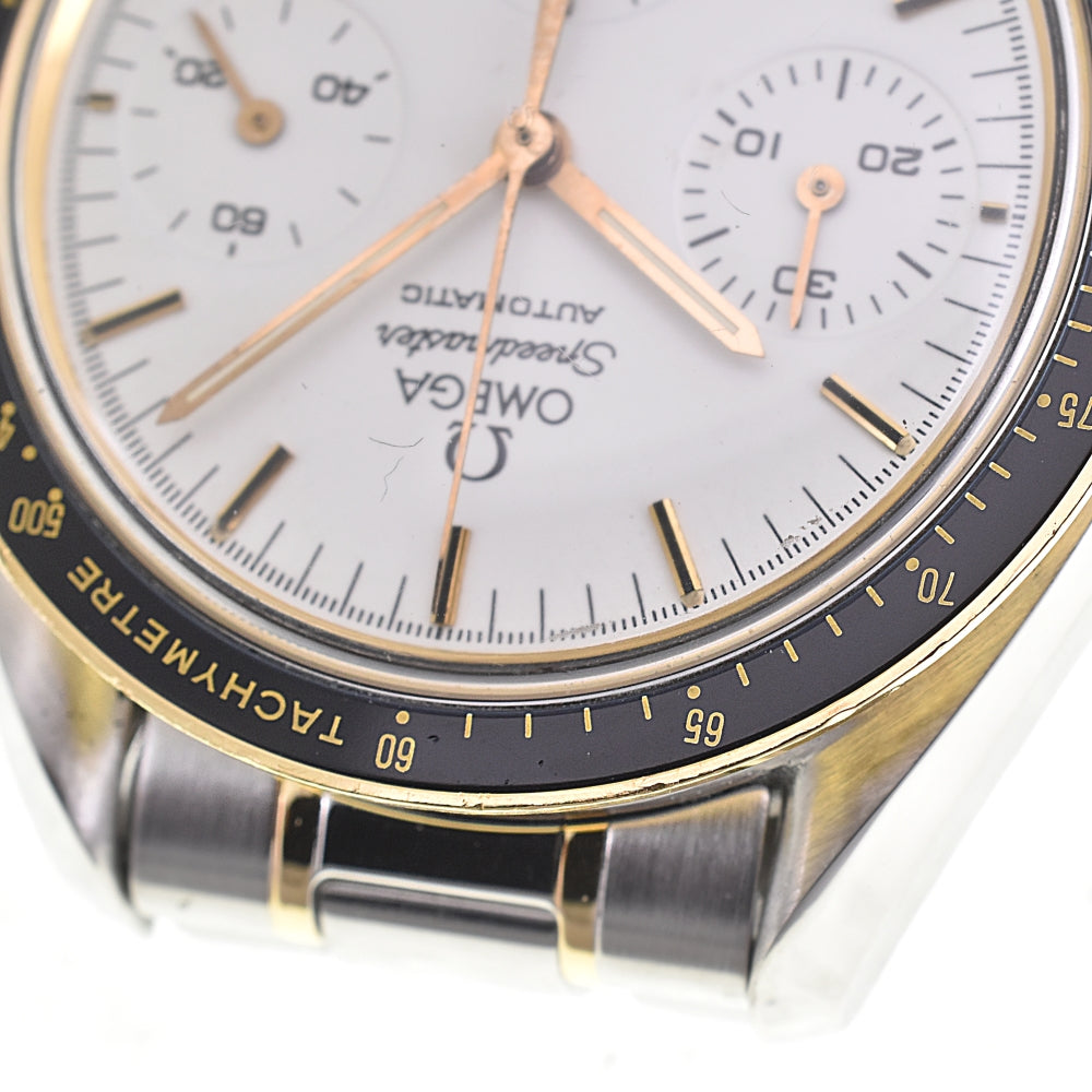 OMEGA Speedmaster 3310.20 Chronograph Stainless Steel / K18YG white Dial Automatic Men's
 Watch M#142344
