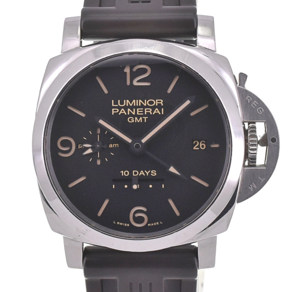PANERAI Luminor 1950 10 Days GMT Achaio PAM00533 black Dial Automatic Men's
 Watch G#142347