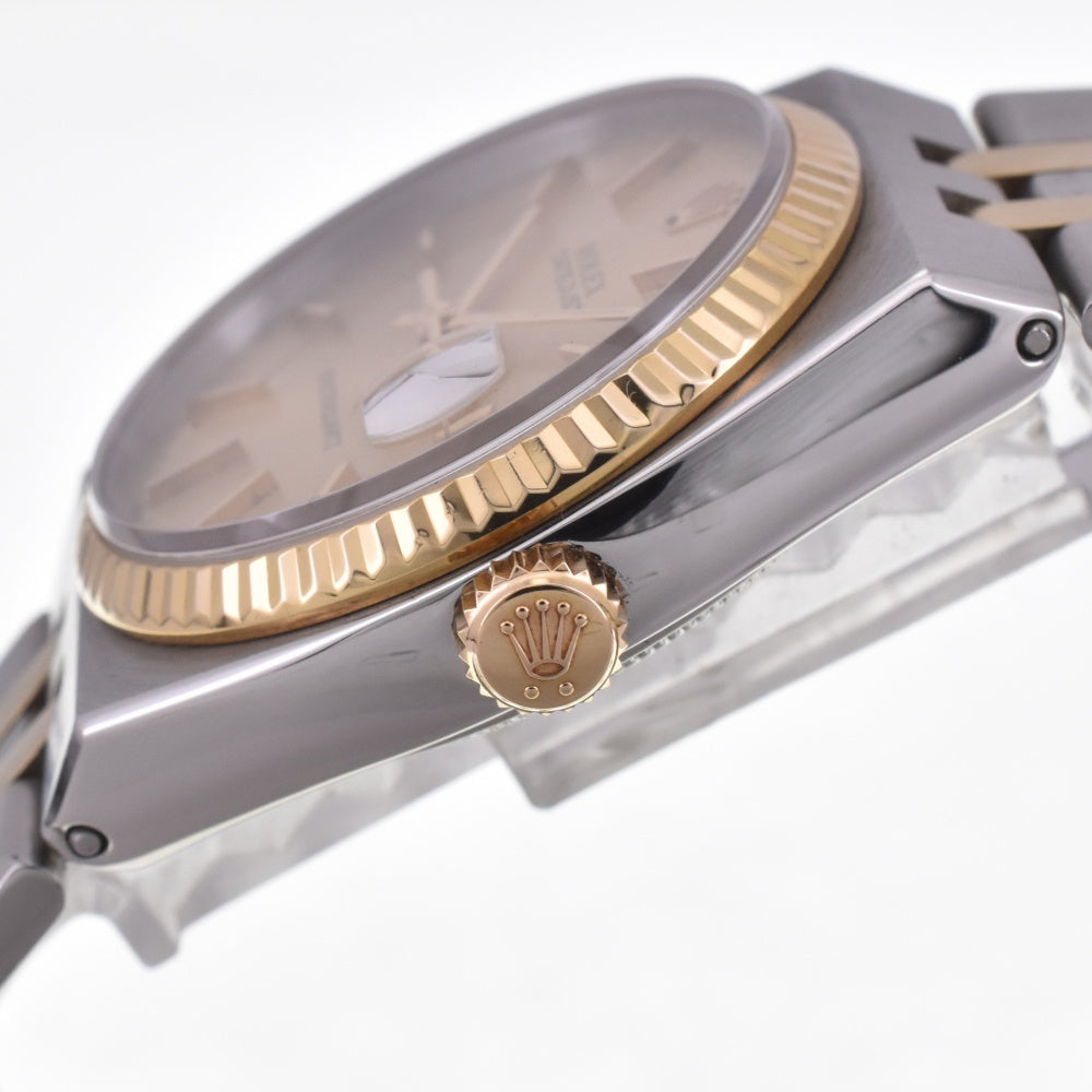 ROLEX Oyster Quartz DATEJUST 17013 vintage Stainless Steel/YG Cal.5035 Champagne Dial Quartz Men's
 Watch H#142348