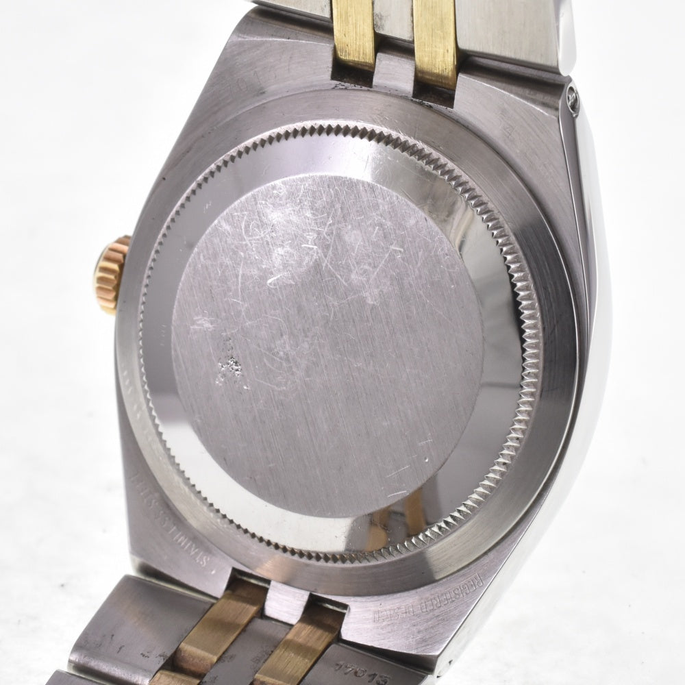 ROLEX Oyster Quartz DATEJUST 17013 vintage Stainless Steel/YG Cal.5035 Champagne Dial Quartz Men's
 Watch H#142348