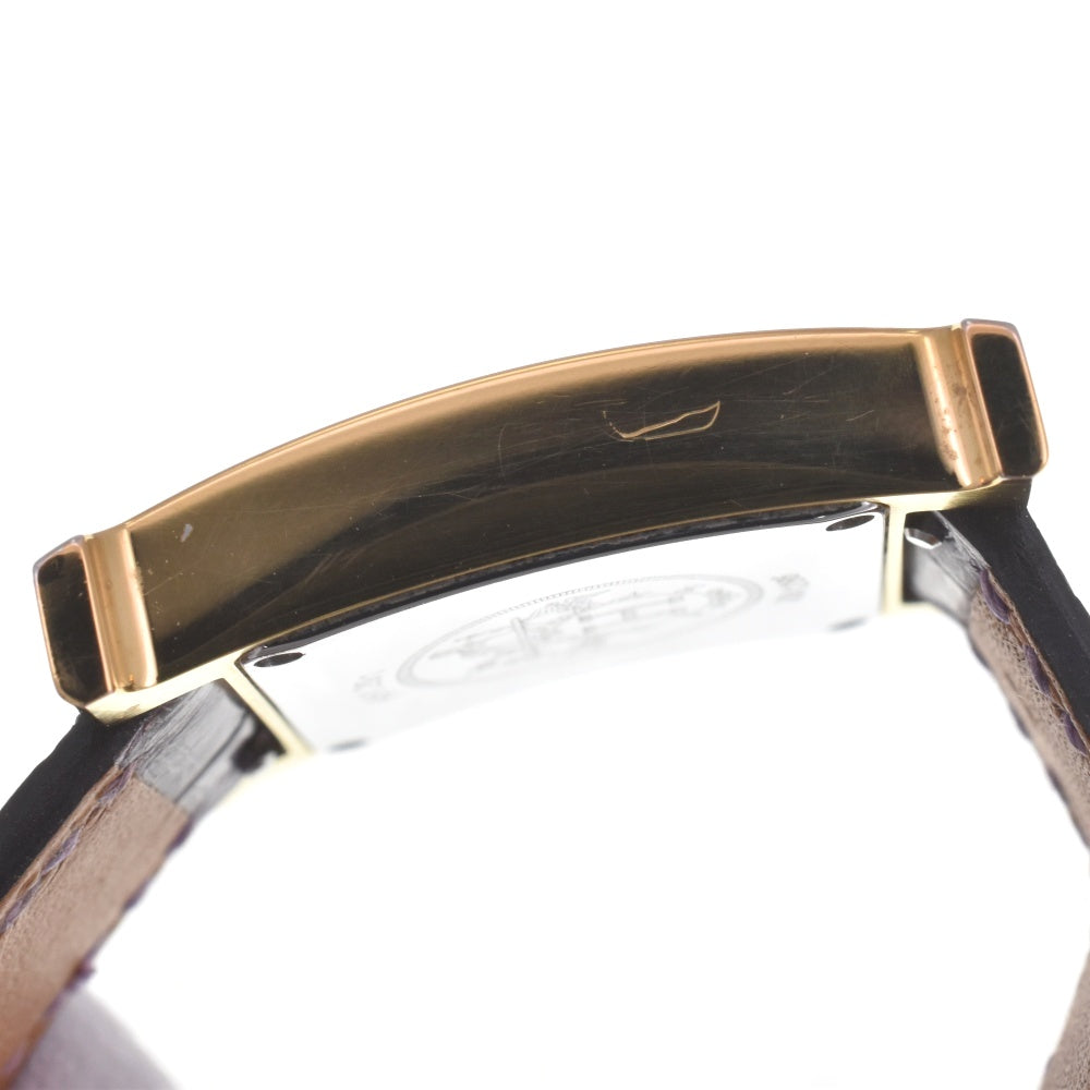 HERMES H watch HH1.201 Dubrutur white Dial Quartz Ladies
 Watch G#142355