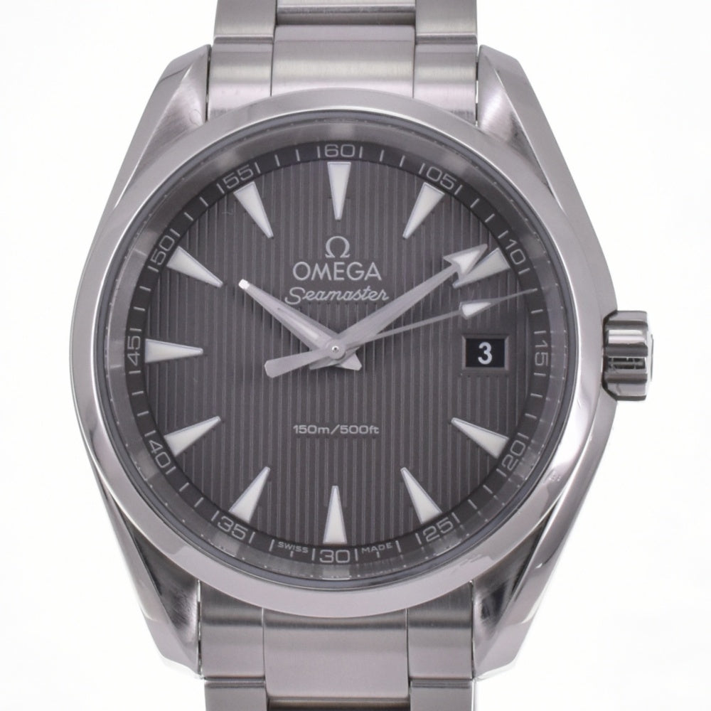 with paper OMEGA Seamaster Aqua Terra 231.10.39.60.06.001 Date gray Dial Quartz Men's
 Watch G#142359