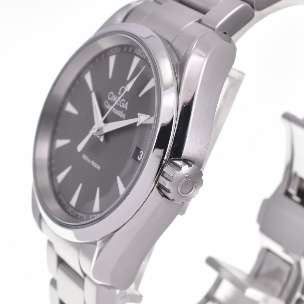 with paper OMEGA Seamaster Aqua Terra 231.10.39.60.06.001 Date gray Dial Quartz Men's
 Watch G#142359