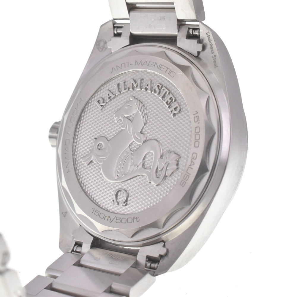 OMEGA Seamaster Railmaster 220.10.40.20.03.001 CO-AXIAL blue Dial Automatic Men's
 Watch G#142361