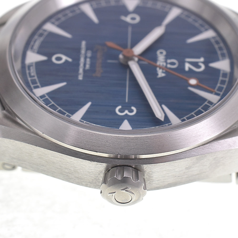 OMEGA Seamaster Railmaster 220.10.40.20.03.001 CO-AXIAL blue Dial Automatic Men's
 Watch G#142361