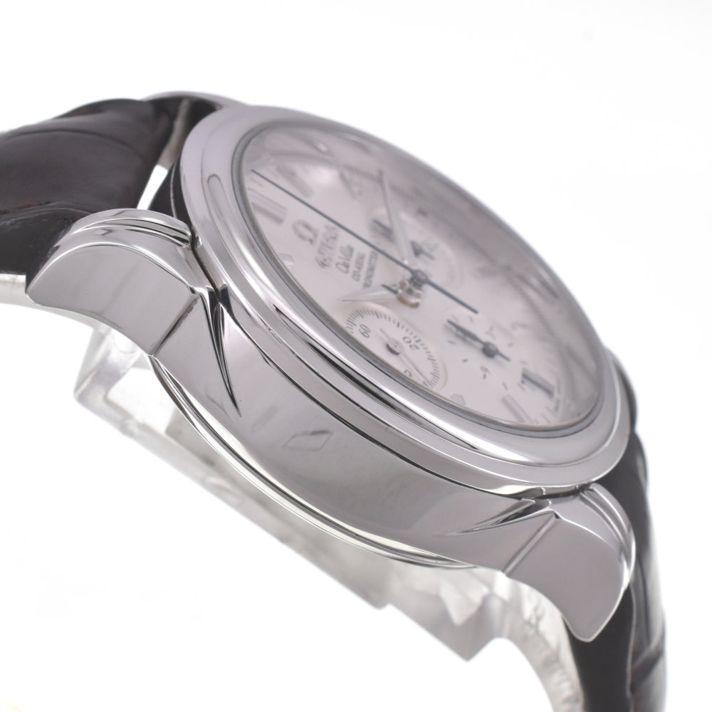 OMEGA De Ville CO-AXIAL 4872.31.32 Chronograph Date Silver Dial Automatic Ladies
 Watch H#142362