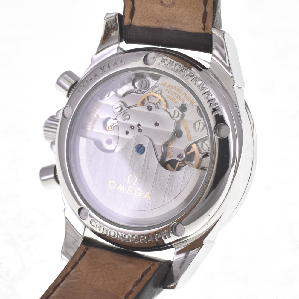 OMEGA De Ville CO-AXIAL 4872.31.32 Chronograph Date Silver Dial Automatic Ladies
 Watch H#142362