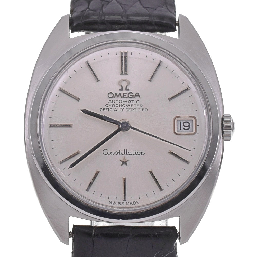 OMEGA Constellation 168.017 vintage Date Chronometer Cal.564 Silver Dial Automatic Men's
 Watch H#142365