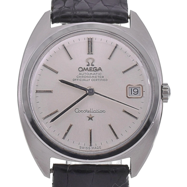 OMEGA Constellation 168.017 vintage Date Chronometer Cal.564 Silver Dial Automatic Men's
 Watch H#142365