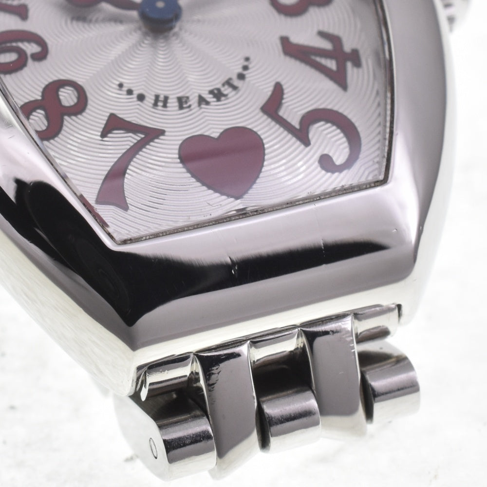 FRANCK MULLER Heart to Heart 5002SQZC6HJ 500 limited to Japan Silver Dial Quartz Ladies
 Watch H#142369