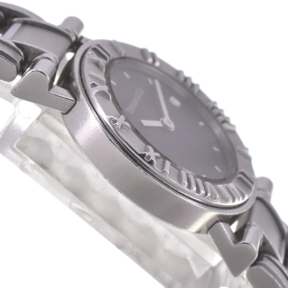 TIFFANY&Co. Atlas Round date gray Dial Quartz Ladies
 Watch G#142378