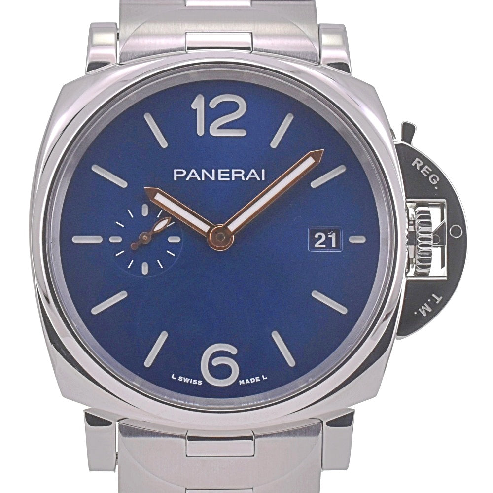 PANERAI Luminor Due 1.7" PAM01124 Small second date blue Dial Automatic Men's
 Watch G#142379