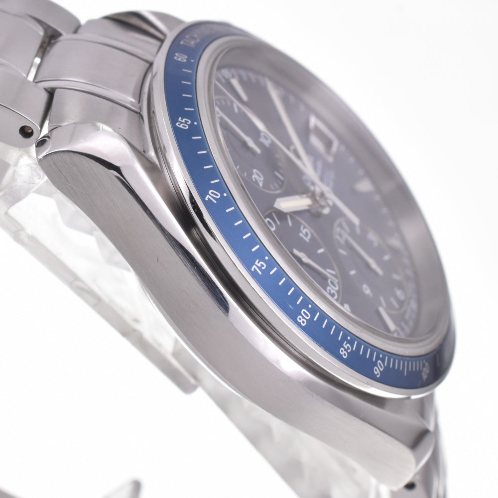 with paper OMEGA Speedmaster 3212.80 Chronograph Date blue Dial Automatic Men's
 Watch G#142380