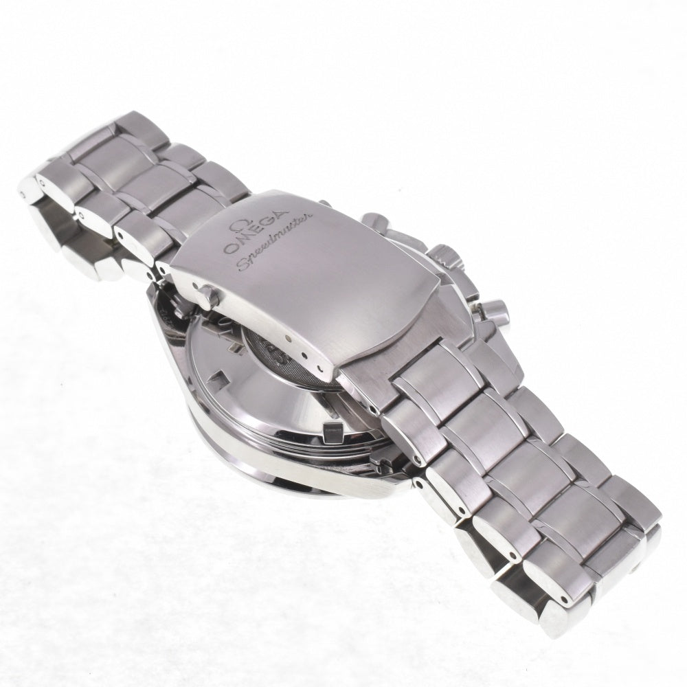 with paper OMEGA Speedmaster 3212.80 Chronograph Date blue Dial Automatic Men's
 Watch G#142380