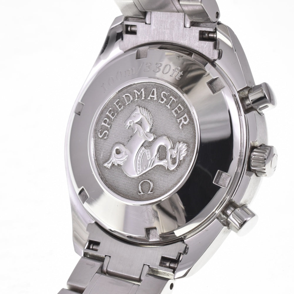 with paper OMEGA Speedmaster 3212.80 Chronograph Date blue Dial Automatic Men's
 Watch G#142380