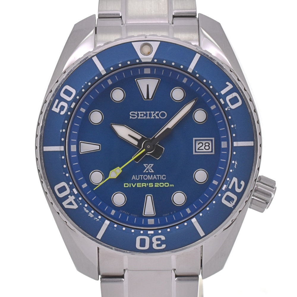 with paper SEIKO Prospex Diver Scuba SBDC113/6R35-00G0 JAPAN Collection Limited Edition blue Dial Automatic Men's
 Watch G#142381
