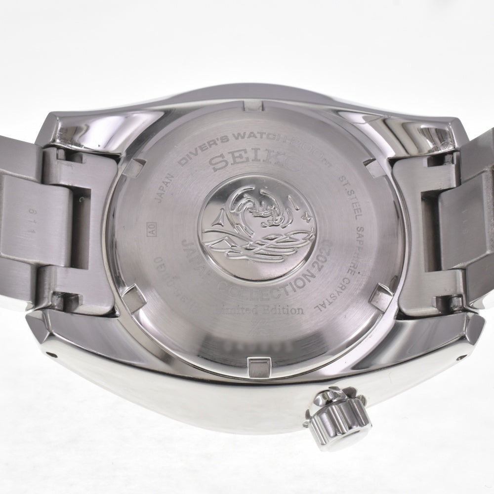 with paper SEIKO Prospex Diver Scuba SBDC113/6R35-00G0 JAPAN Collection Limited Edition blue Dial Automatic Men's
 Watch G#142381