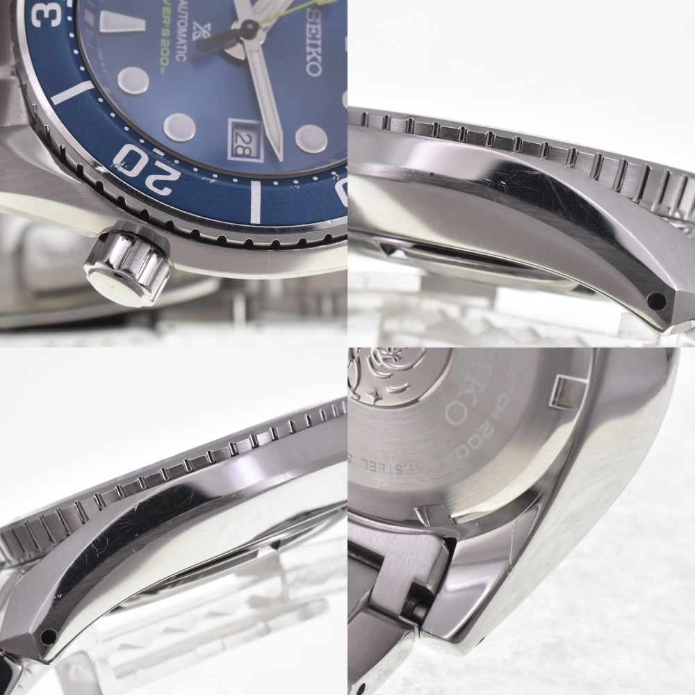 with paper SEIKO Prospex Diver Scuba SBDC113/6R35-00G0 JAPAN Collection Limited Edition blue Dial Automatic Men's
 Watch G#142381