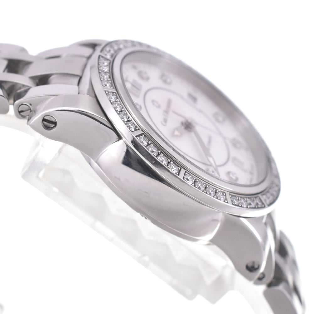 CARL F.BUCHERER Patravi 10621.08 diamond White shell Dial Automatic Ladies
 Watch L#142382