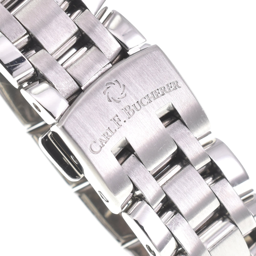 CARL F.BUCHERER Patravi 10621.08 diamond White shell Dial Automatic Ladies
 Watch L#142382