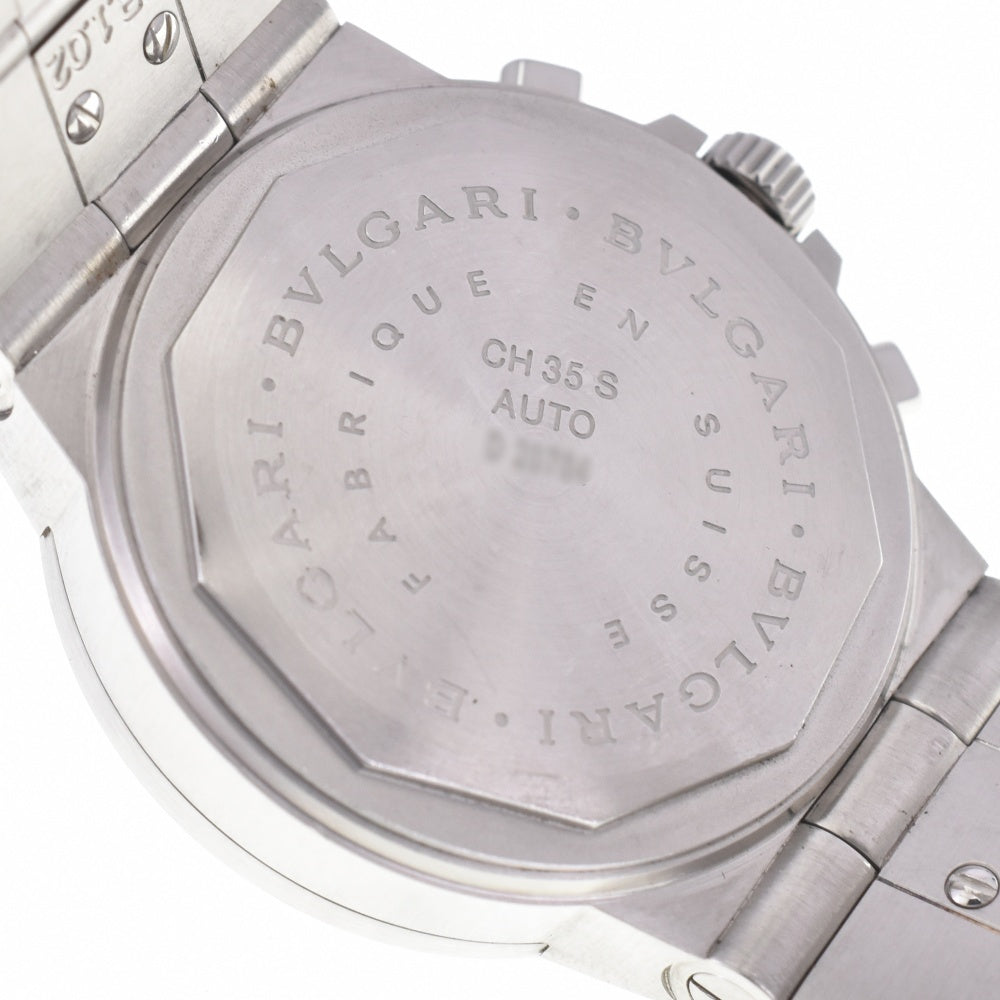 BVLGARI Diagono Sports CH35S AUTO Chronograph Date Silver Dial Automatic Men's
 Watch M#142395