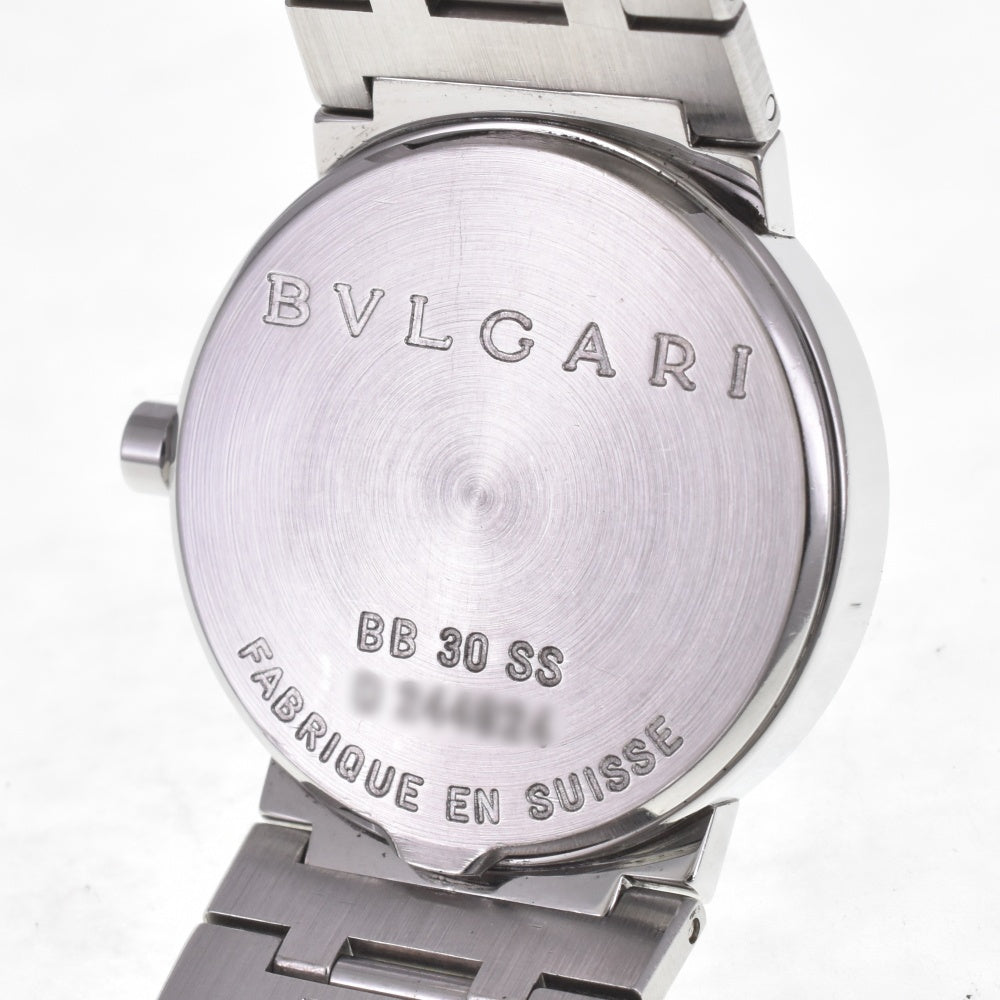 BVLGARI Bvlgari Bvlgari BB30SS Date black Dial Quartz Unisex
 Watch H#142400