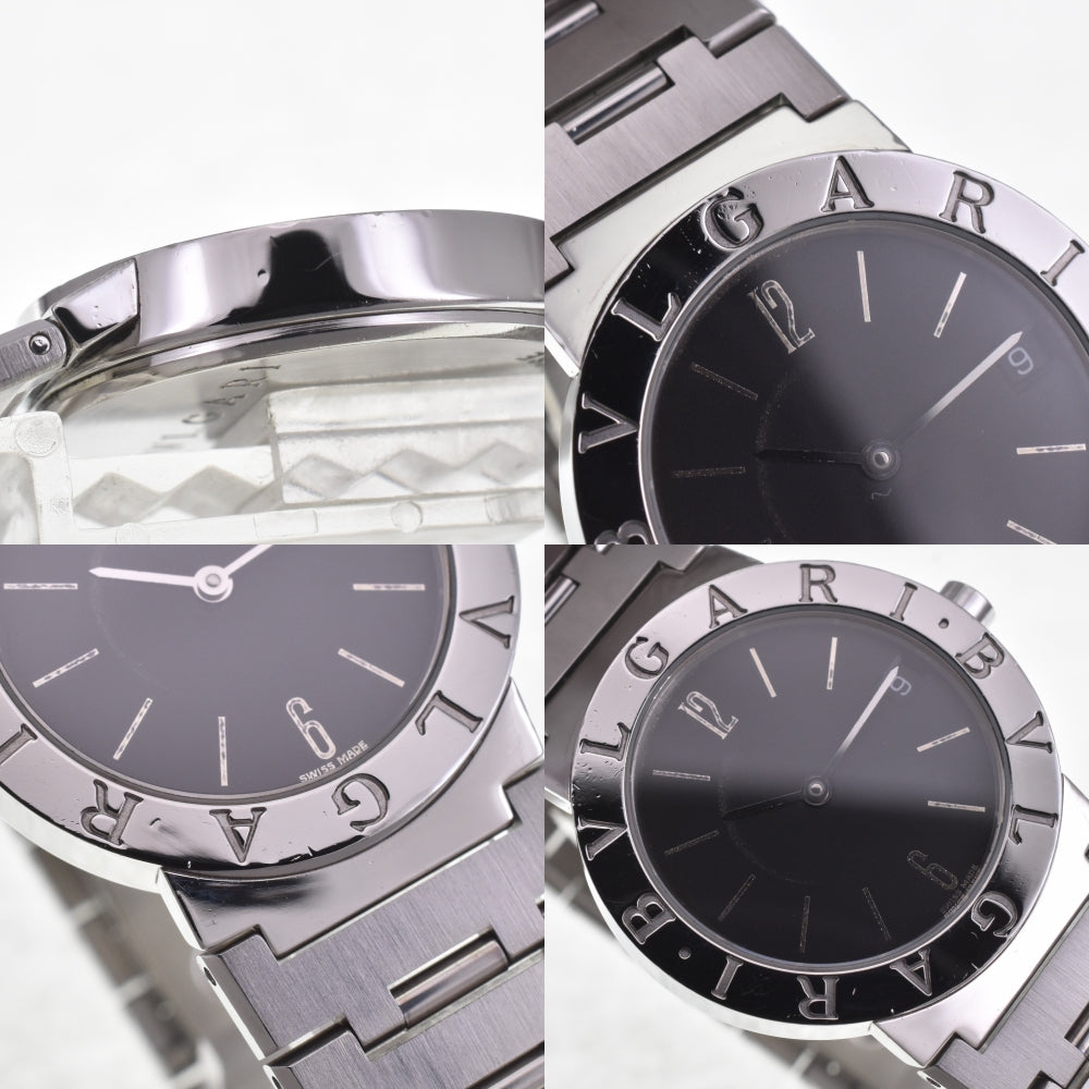 BVLGARI Bvlgari Bvlgari BB30SS Date black Dial Quartz Unisex
 Watch H#142400