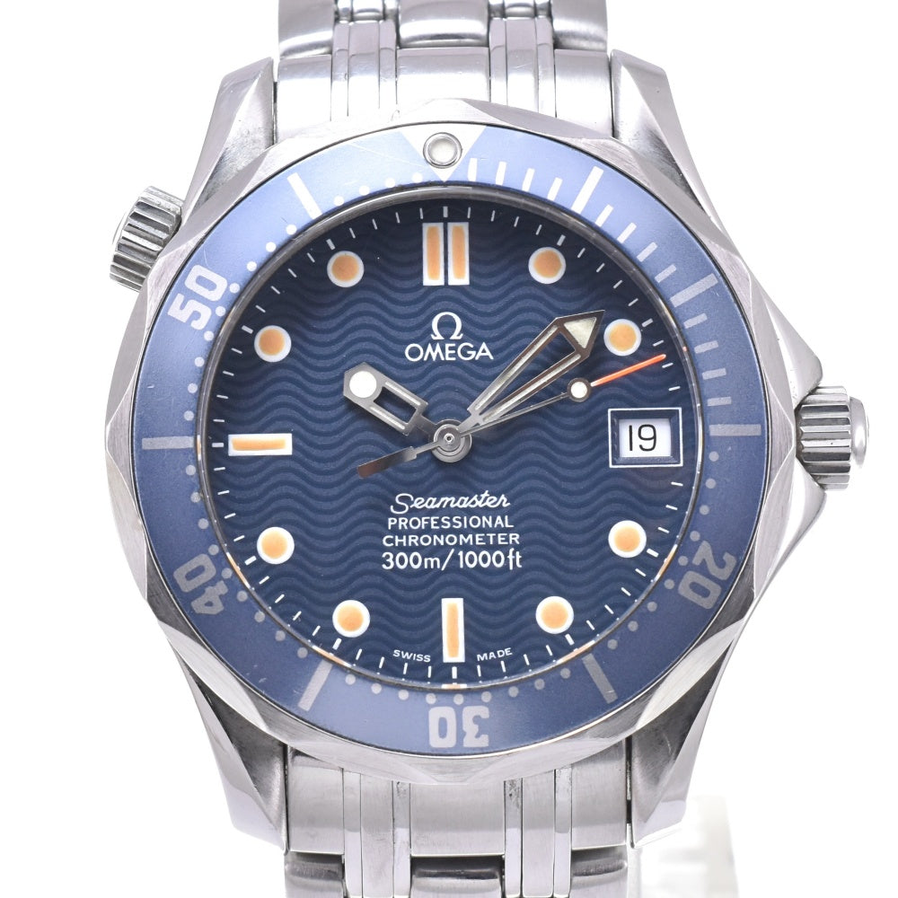 OMEGA Seamaster Professional 300 m 2551.80 Date blue Dial Automatic Boy's
 Watch N#142406