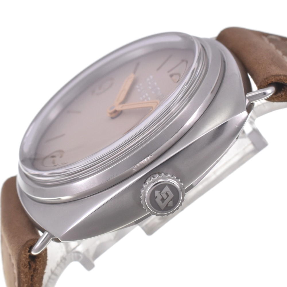 with paper PANERAI Radiomir Tre Giorni PAM01350 beige Dial Hand Winding Men's
 Watch G#142413