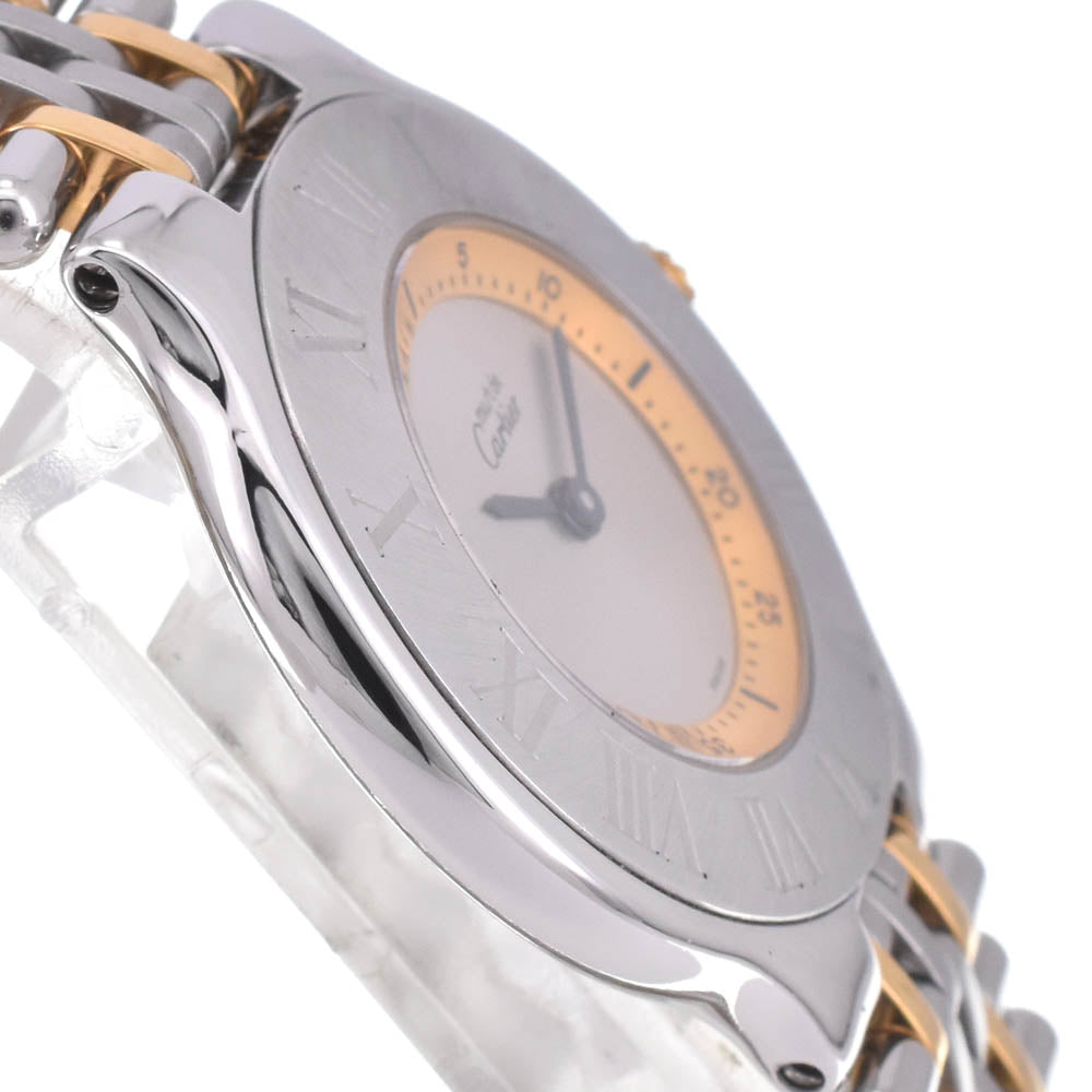 CARTIER Must21 Vantian W10074F4/1330 Silver Dial Quartz Unisex
 Watch H#142427