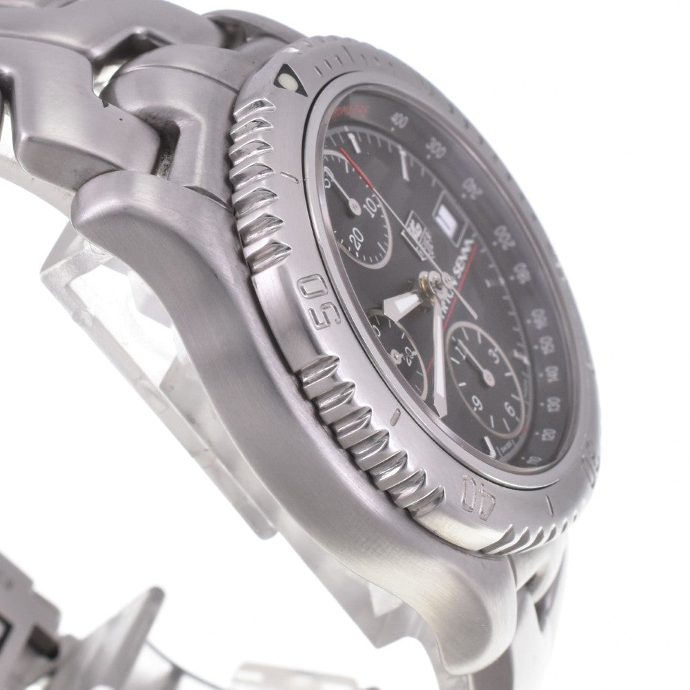 TAG HEUER Link Ayrton Senna limited model CT2114.BA0550 Chronograph Date black Dial Automatic Men's
 Watch H#142430