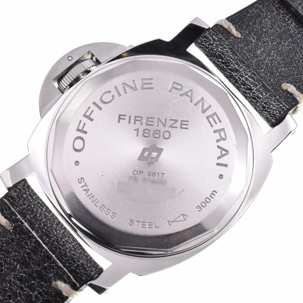 with paper PANERAI Luminor Marina logo PAM00005 Small second black Dial Hand Winding Men's
 Watch M#142433