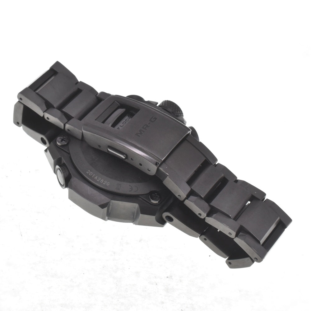 with paper CASIO G-SHOCK MR-G MRG-B1000B-1AJR black Dial Radio Sync Solar Men's
 Watch H#142438
