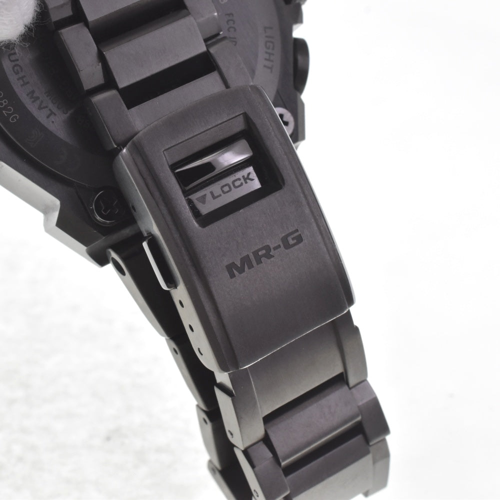 with paper CASIO G-SHOCK MR-G MRG-B1000B-1AJR black Dial Radio Sync Solar Men's
 Watch H#142438