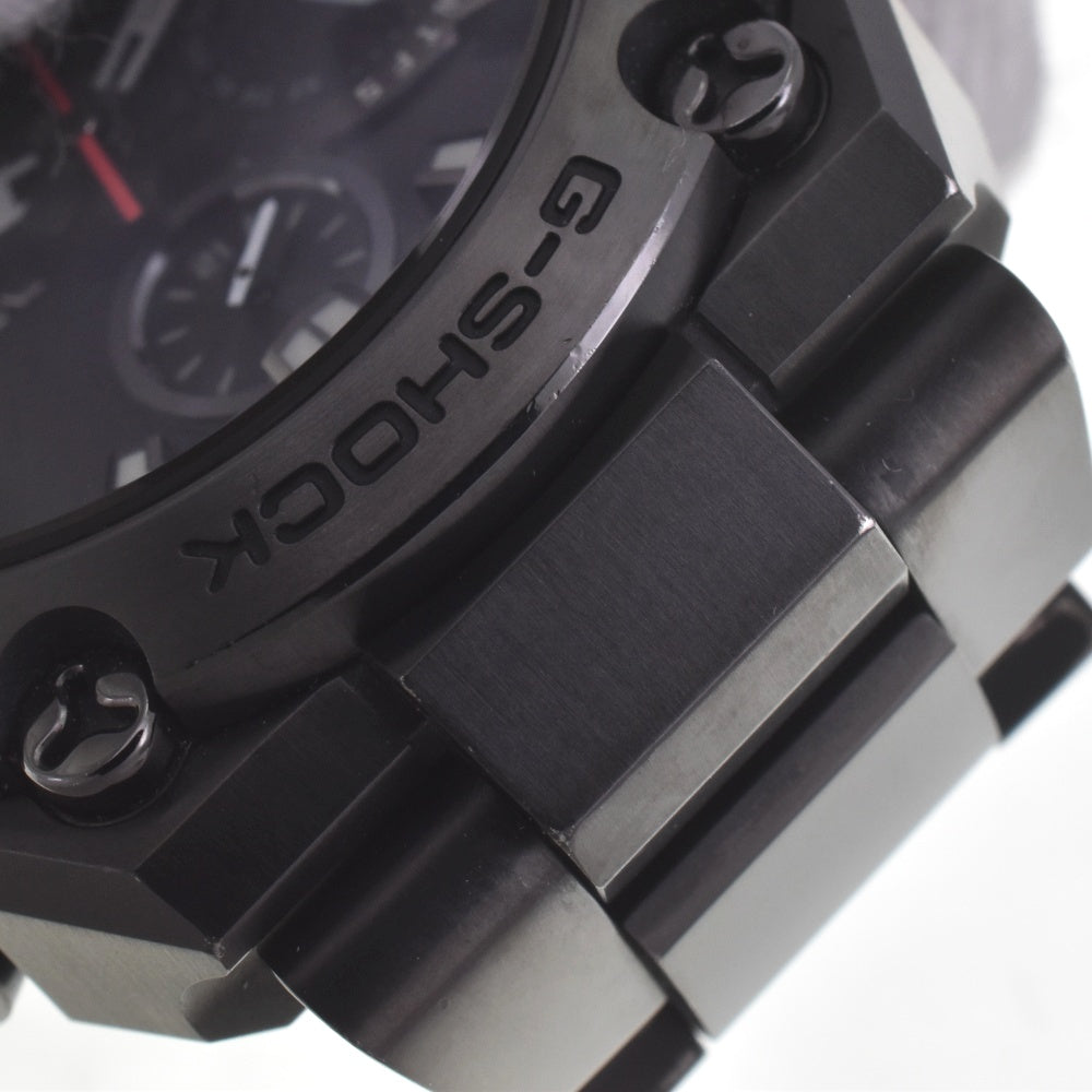 with paper CASIO G-SHOCK MR-G MRG-B1000B-1AJR black Dial Radio Sync Solar Men's
 Watch H#142438