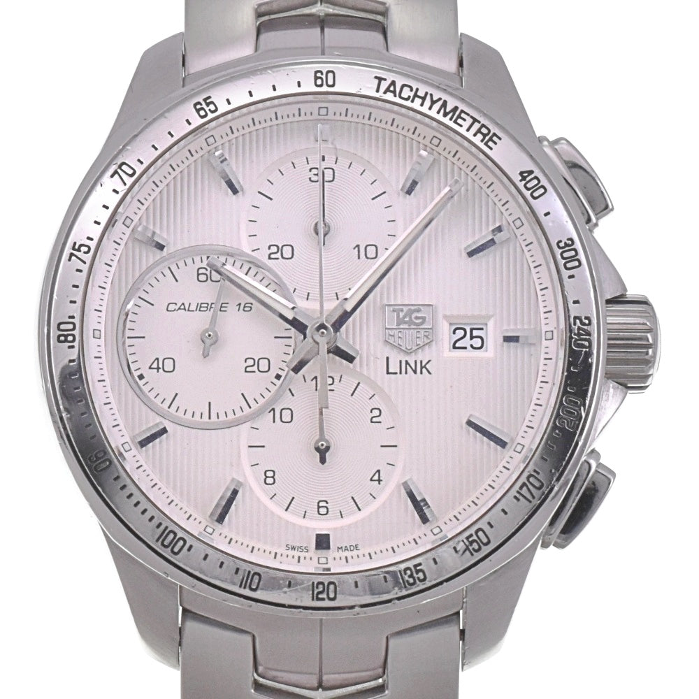 TAG HEUER Link CAT2011.BA0952 Chronograph Date Silver Dial Automatic Men's
 Watch I#142440