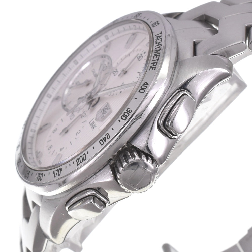 TAG HEUER Link CAT2011.BA0952 Chronograph Date Silver Dial Automatic Men's
 Watch I#142440