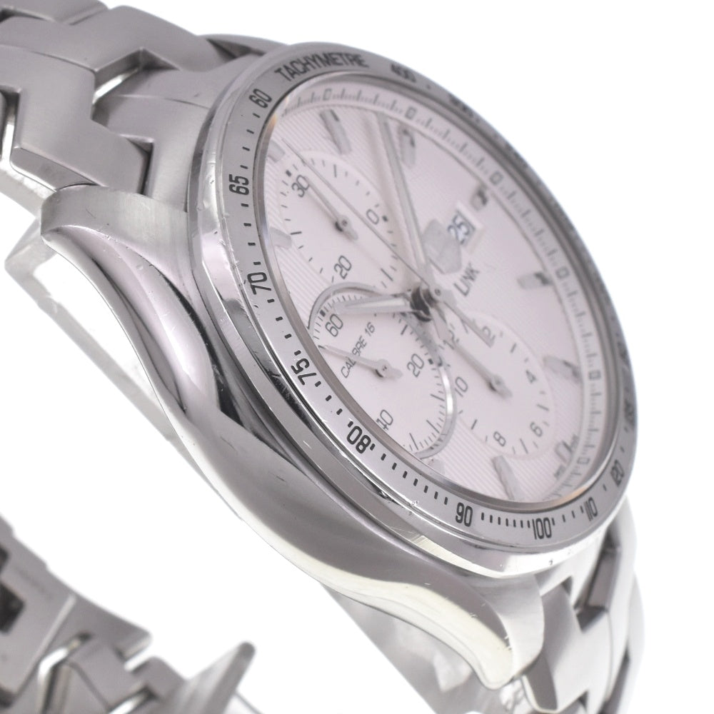 TAG HEUER Link CAT2011.BA0952 Chronograph Date Silver Dial Automatic Men's
 Watch I#142440