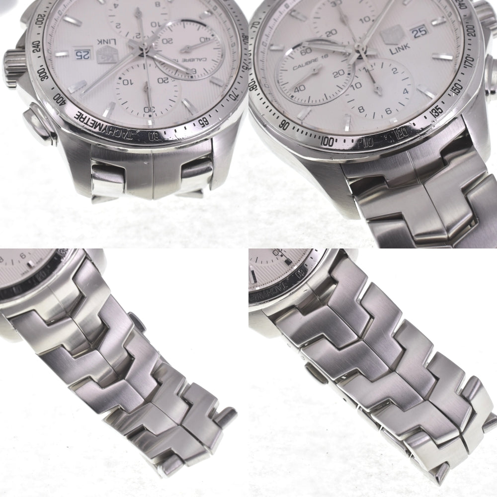 TAG HEUER Link CAT2011.BA0952 Chronograph Date Silver Dial Automatic Men's
 Watch I#142440