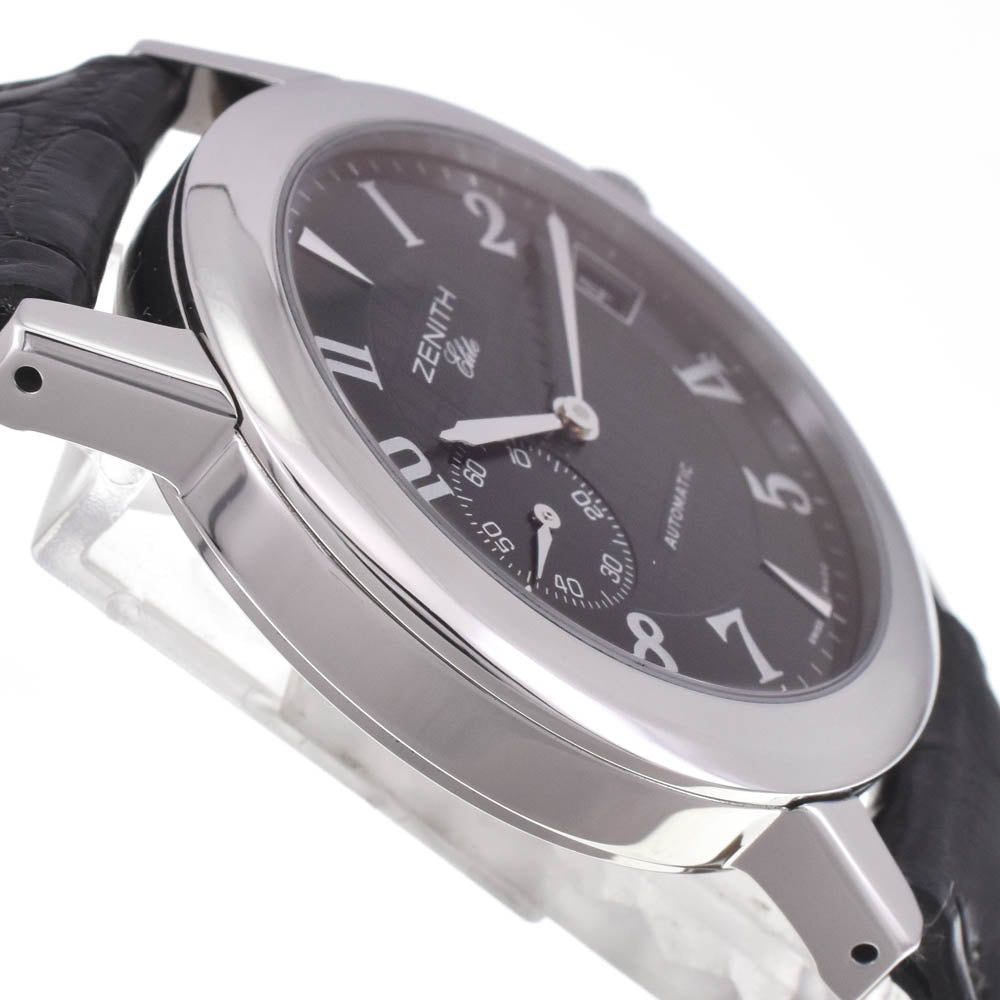ZENITH Port Royale Elite 01/02.0451.680 Small second date black Dial Automatic Men's
 Watch H#142441