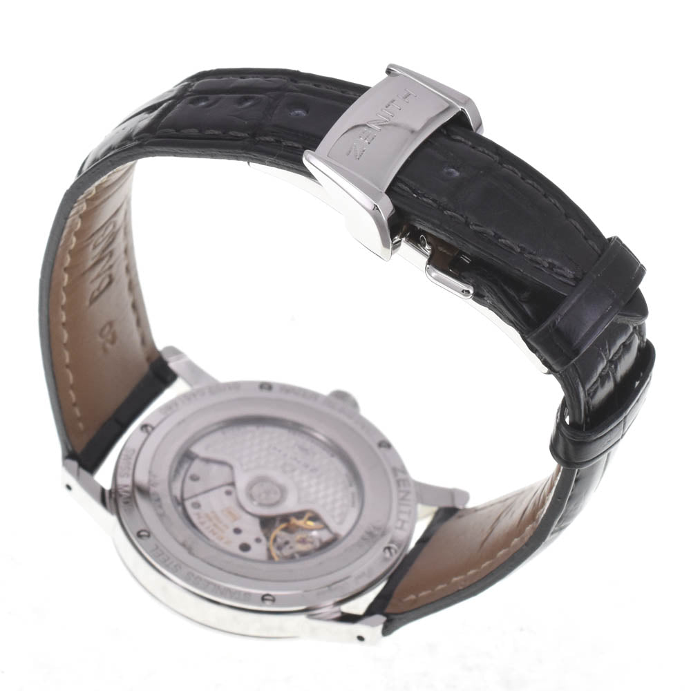 ZENITH Port Royale Elite 01/02.0451.680 Small second date black Dial Automatic Men's
 Watch H#142441