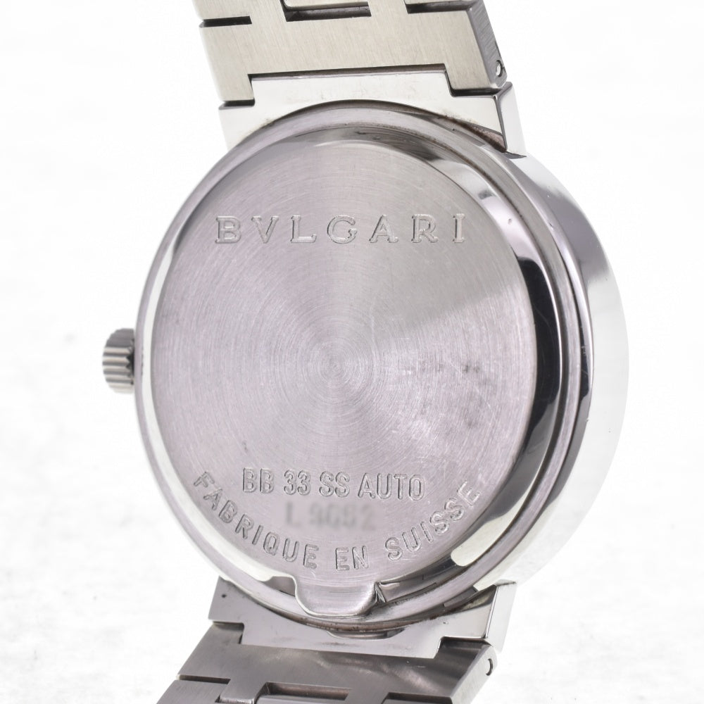 BVLGARI Bulgari Bulgari BB33SSD AUTO Date black Dial Automatic Men's
 Watch H#142447
