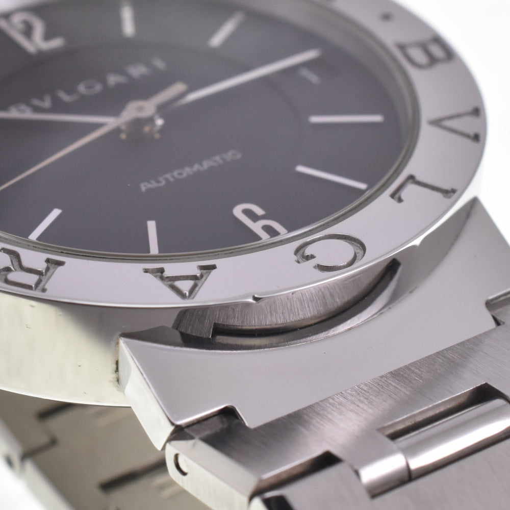 BVLGARI Bulgari Bulgari BB33SSD AUTO Date black Dial Automatic Men's
 Watch H#142447